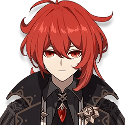 Genshin Impact Diluc character