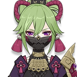 Genshin Impact Kuki Shinobu character