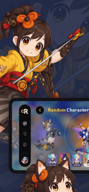 Screenshot 1 of Random for Genshin: Unofficial app